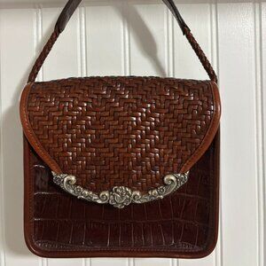Vintage Brighton woven leather purse